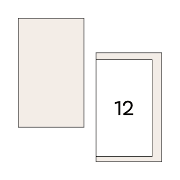 DER RIESE Kalenderkarten Ausführung Standard Hoch