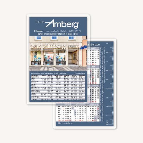 DER RIESE Kalenderkarte Optik Viehoff