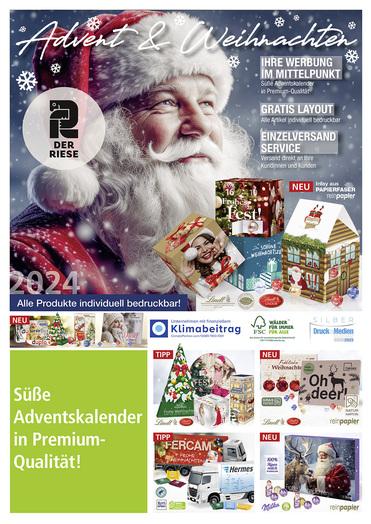DER RIESE Werbemittel Katalog für Weihnachten