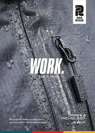 DER RIESE Katalog für Arbeitskleidung 2023/2024
