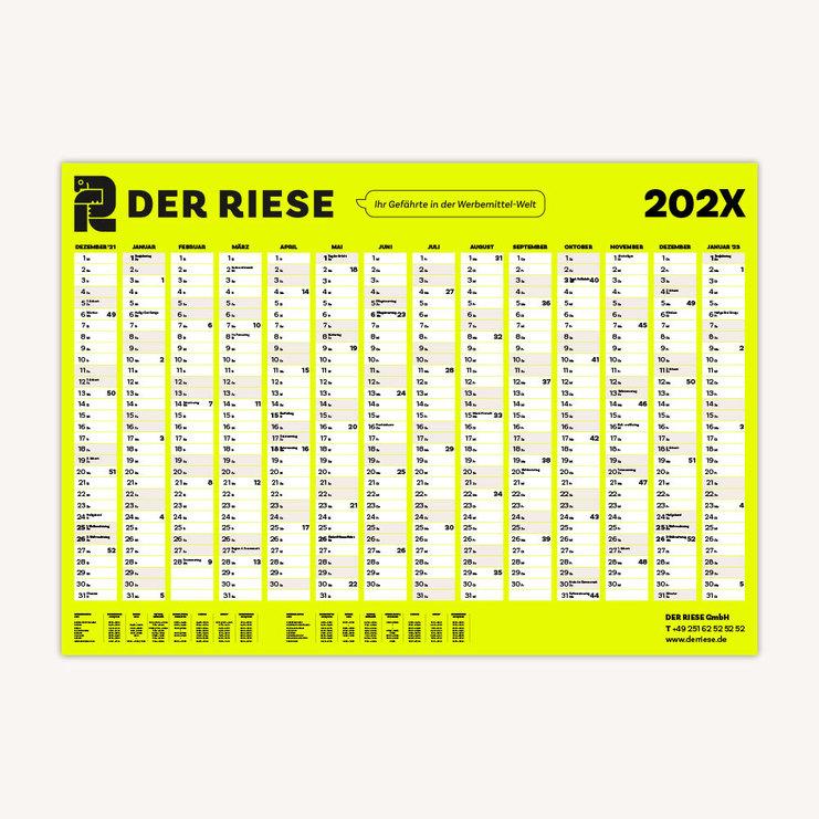 DER RIESE Plakatkalender Teaser